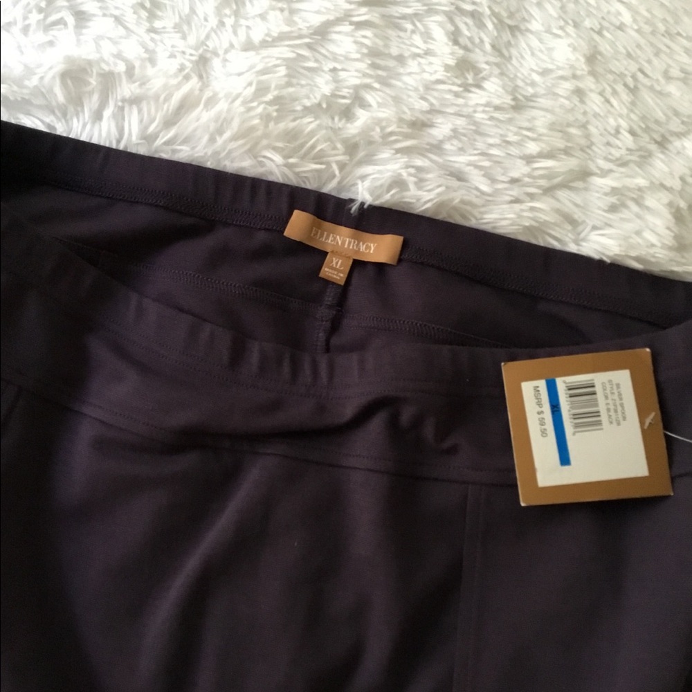 Purple Lastik stretchy skirt